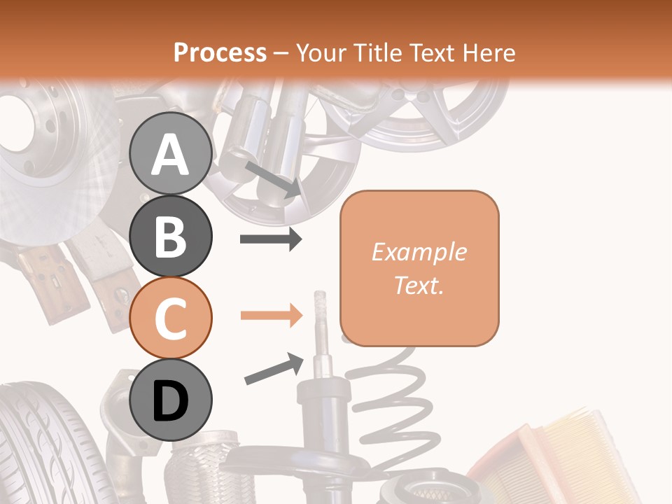 Tuning Blacharnia Opony PowerPoint Template