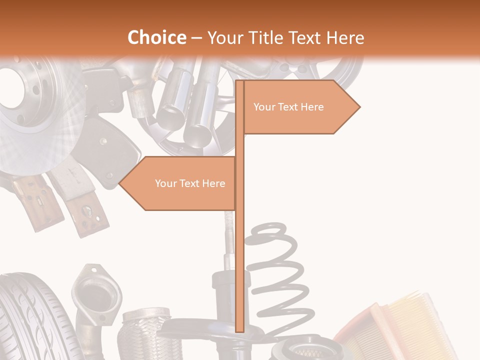 Tuning Blacharnia Opony PowerPoint Template