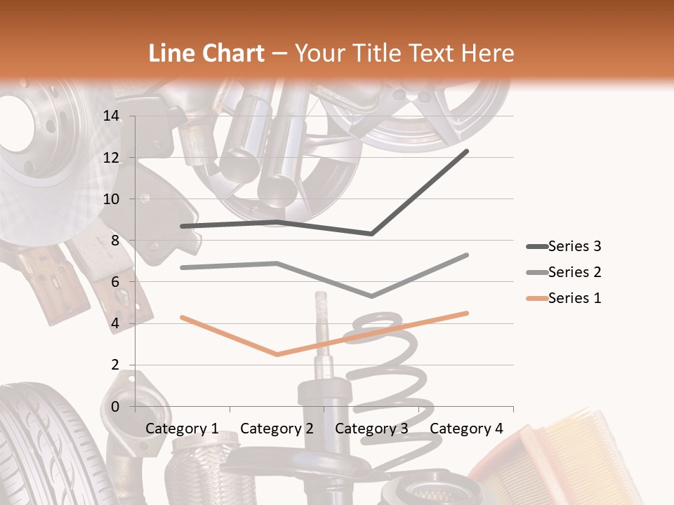 Tuning Blacharnia Opony PowerPoint Template