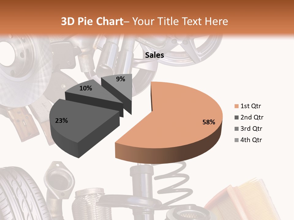 Tuning Blacharnia Opony PowerPoint Template