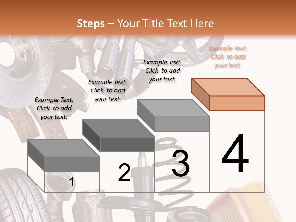 Tuning Blacharnia Opony PowerPoint Template