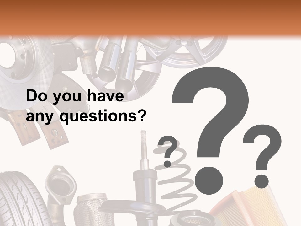 Tuning Blacharnia Opony PowerPoint Template