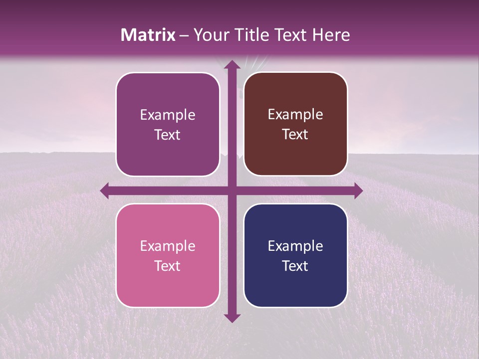 Vibrant Flying Hot Air Balloon PowerPoint Template