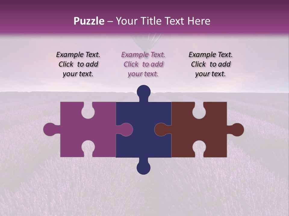 Vibrant Flying Hot Air Balloon PowerPoint Template