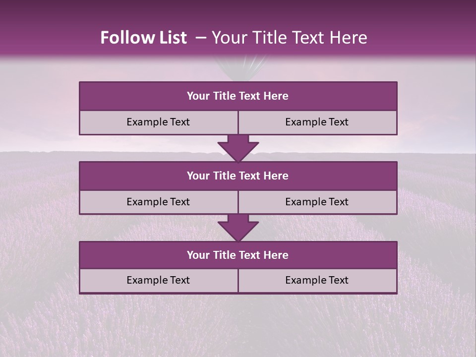 Vibrant Flying Hot Air Balloon PowerPoint Template