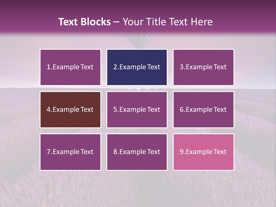 Vibrant Flying Hot Air Balloon PowerPoint Template