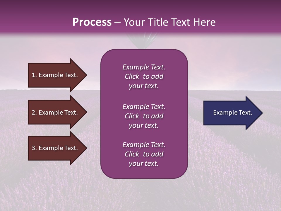 Vibrant Flying Hot Air Balloon PowerPoint Template