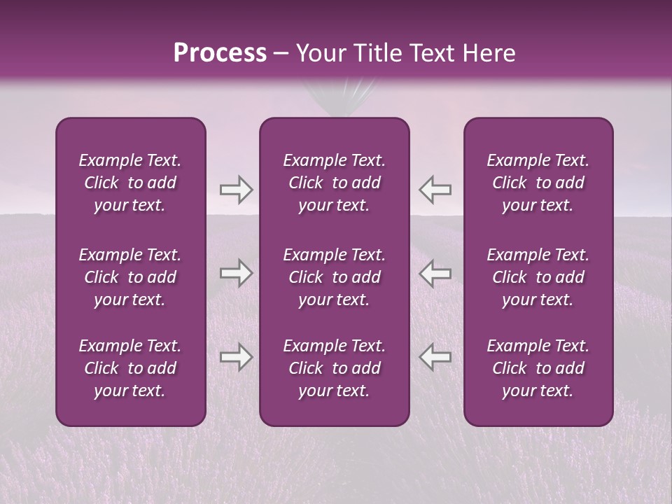 Vibrant Flying Hot Air Balloon PowerPoint Template