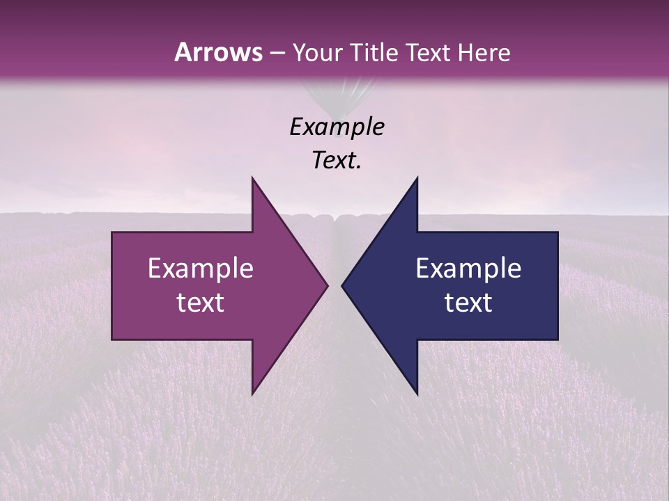 Vibrant Flying Hot Air Balloon PowerPoint Template
