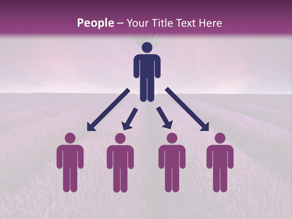 Vibrant Flying Hot Air Balloon PowerPoint Template