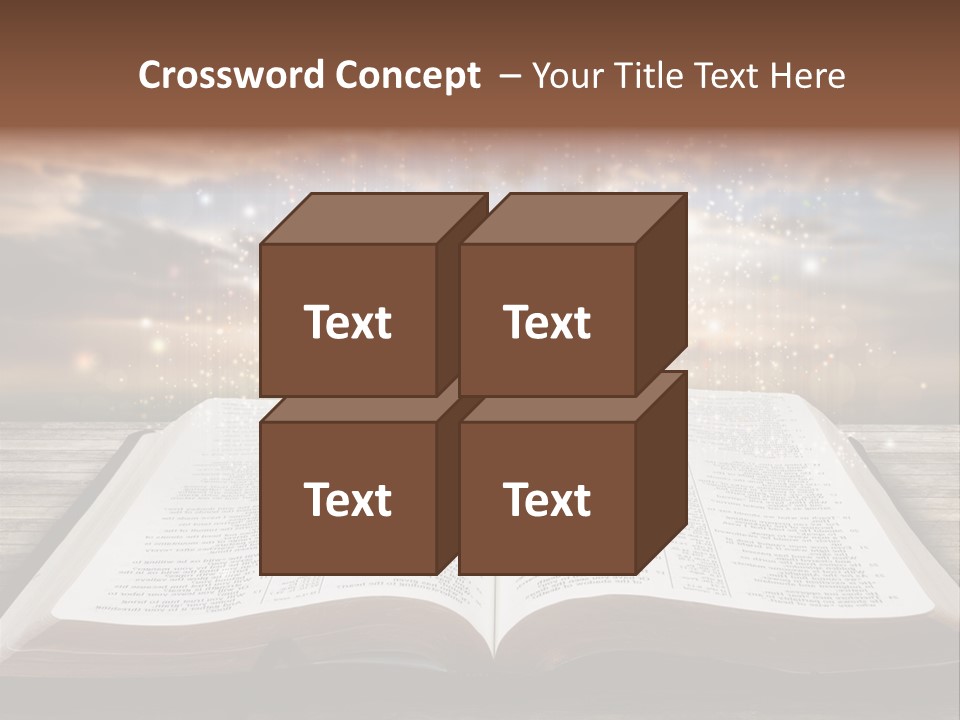 Surreal God Christian PowerPoint Template