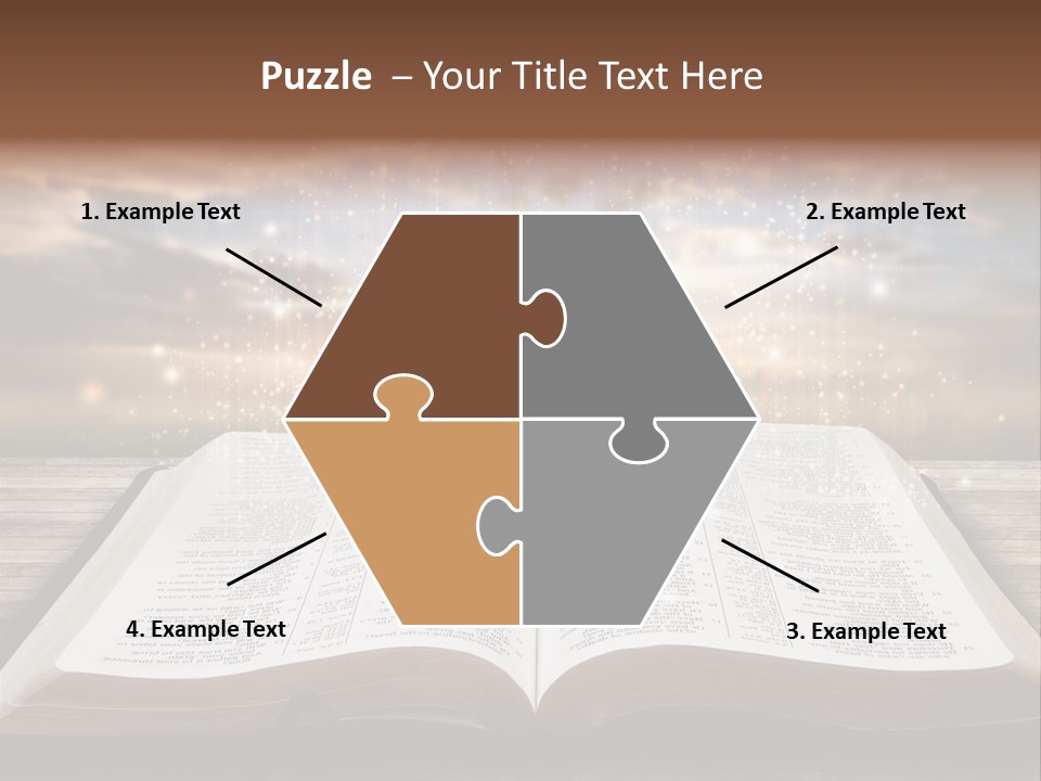 Surreal God Christian PowerPoint Template