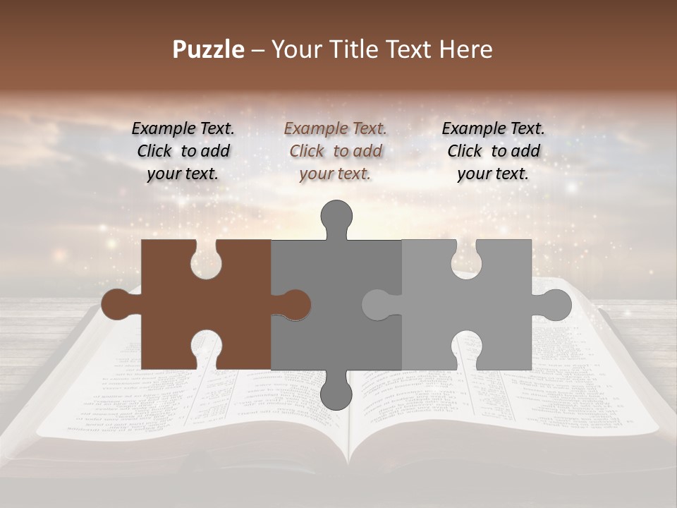 Surreal God Christian PowerPoint Template