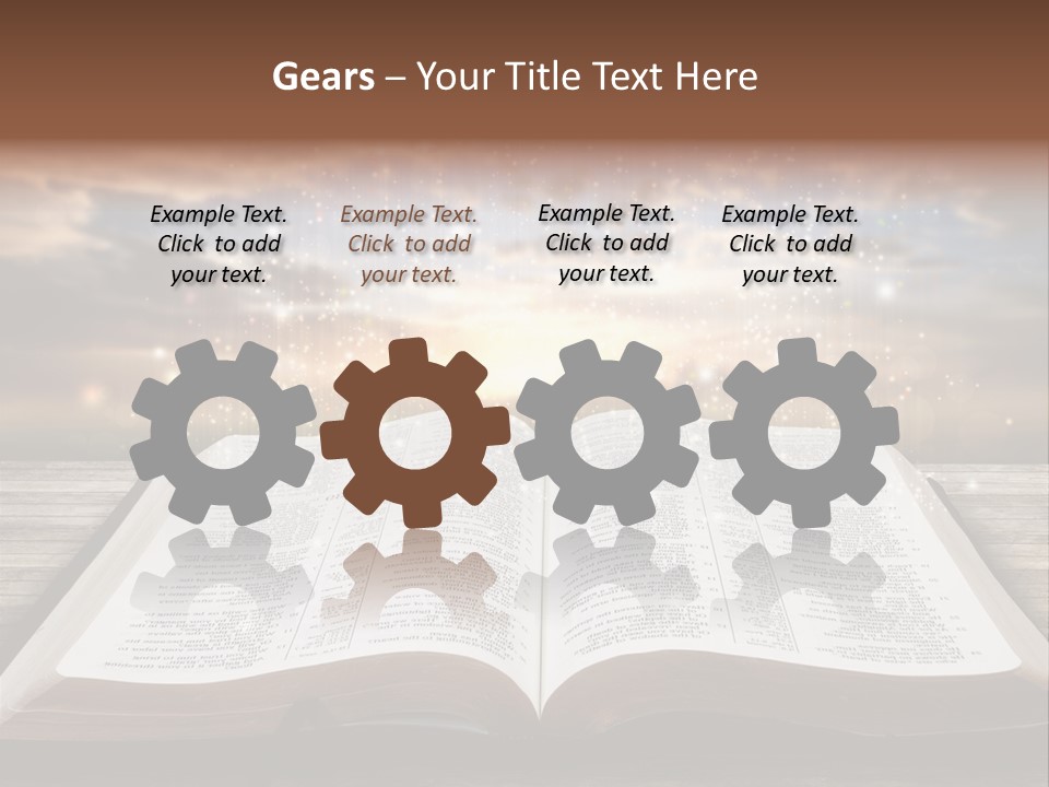 Surreal God Christian PowerPoint Template