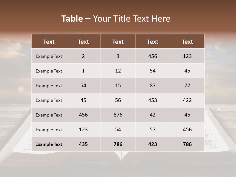 Surreal God Christian PowerPoint Template