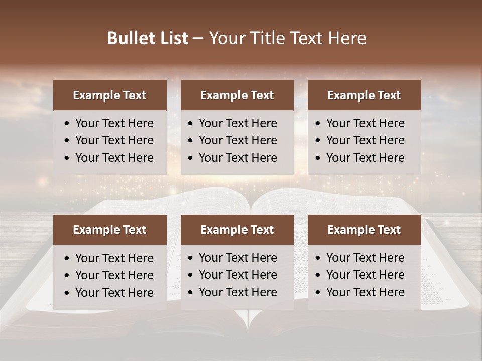 Surreal God Christian PowerPoint Template