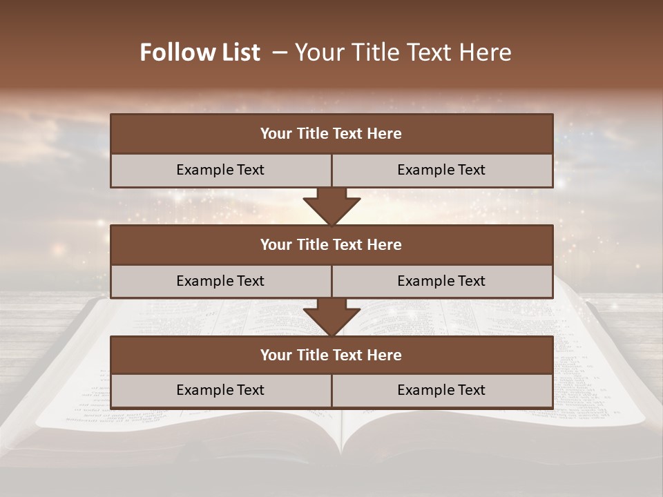 Surreal God Christian PowerPoint Template