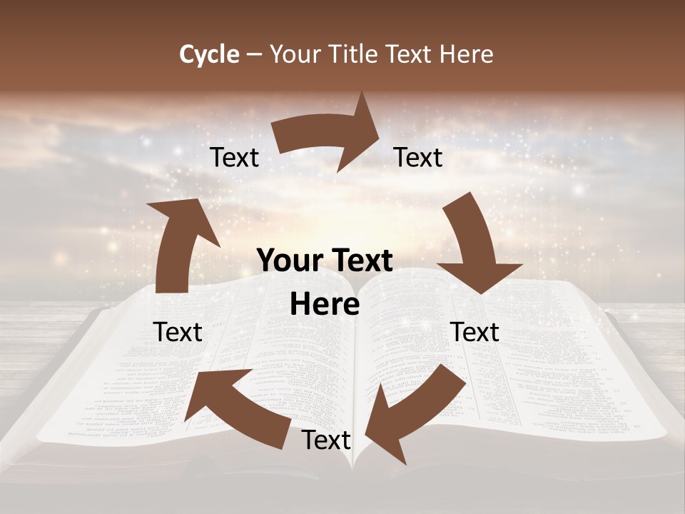 Surreal God Christian PowerPoint Template