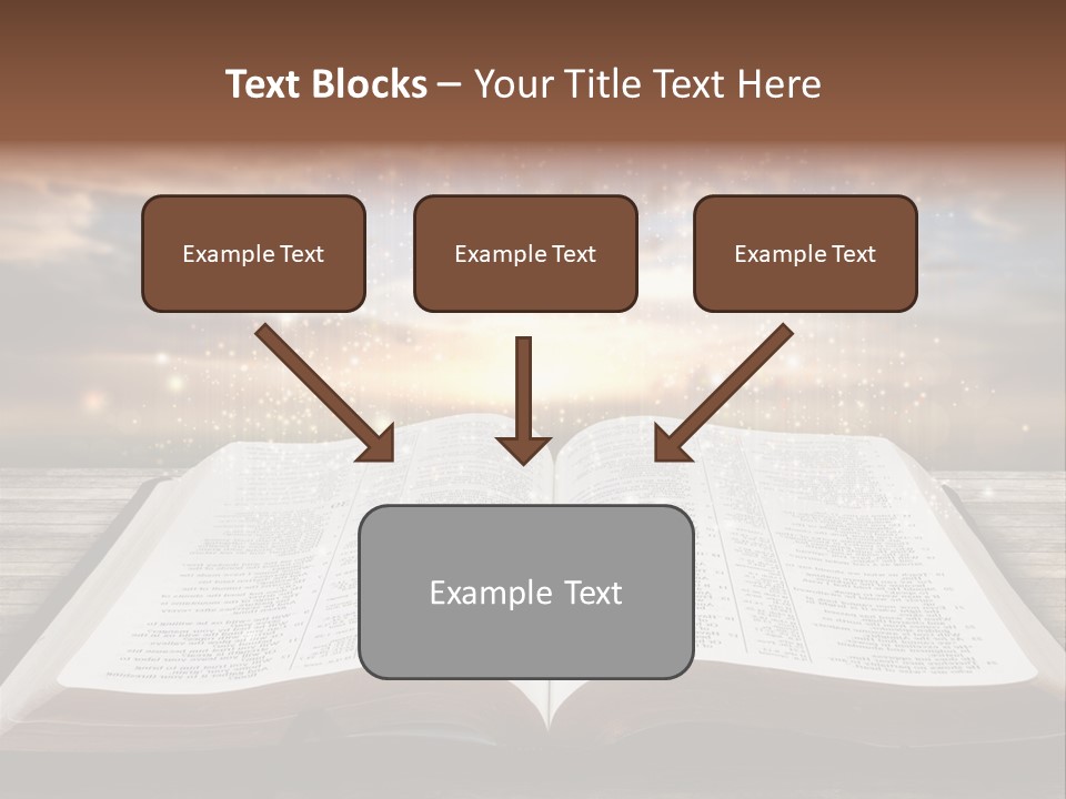 Surreal God Christian PowerPoint Template