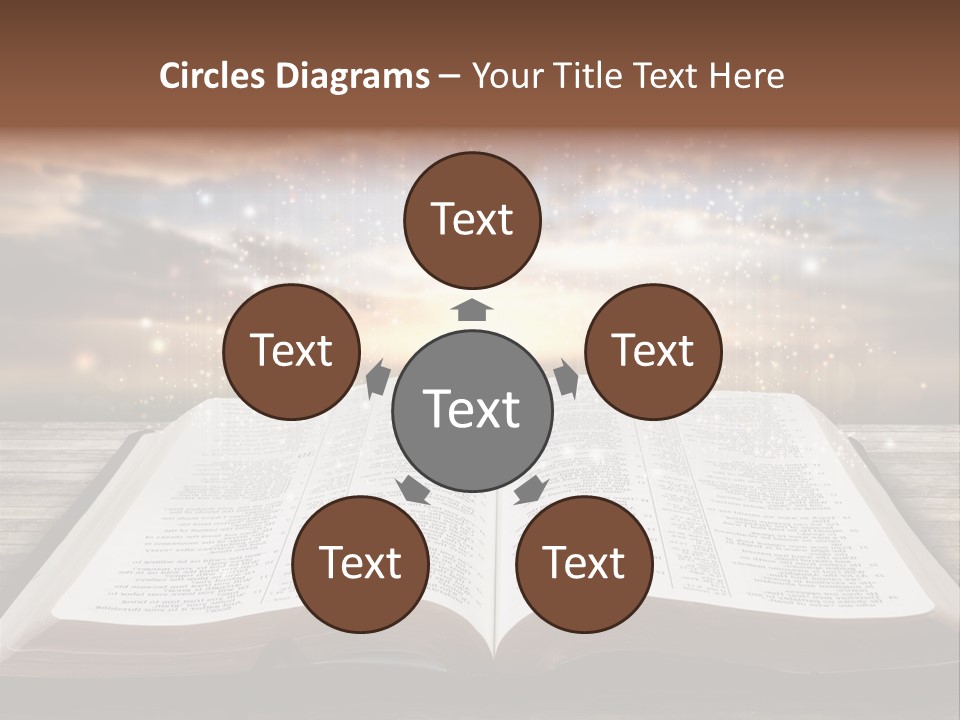 Surreal God Christian PowerPoint Template