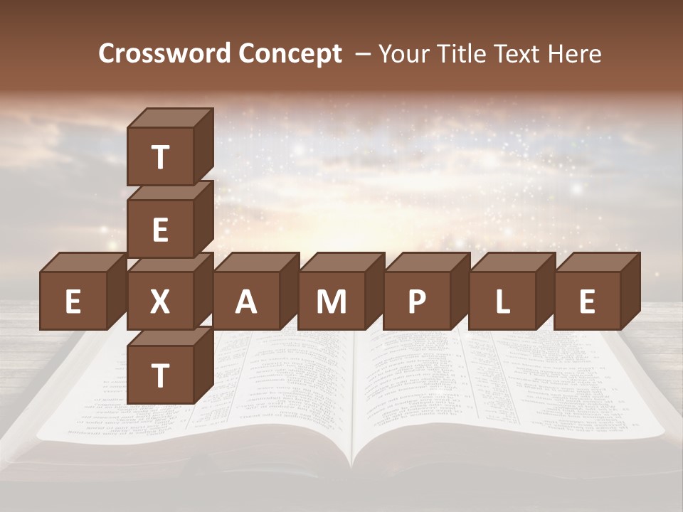 Surreal God Christian PowerPoint Template