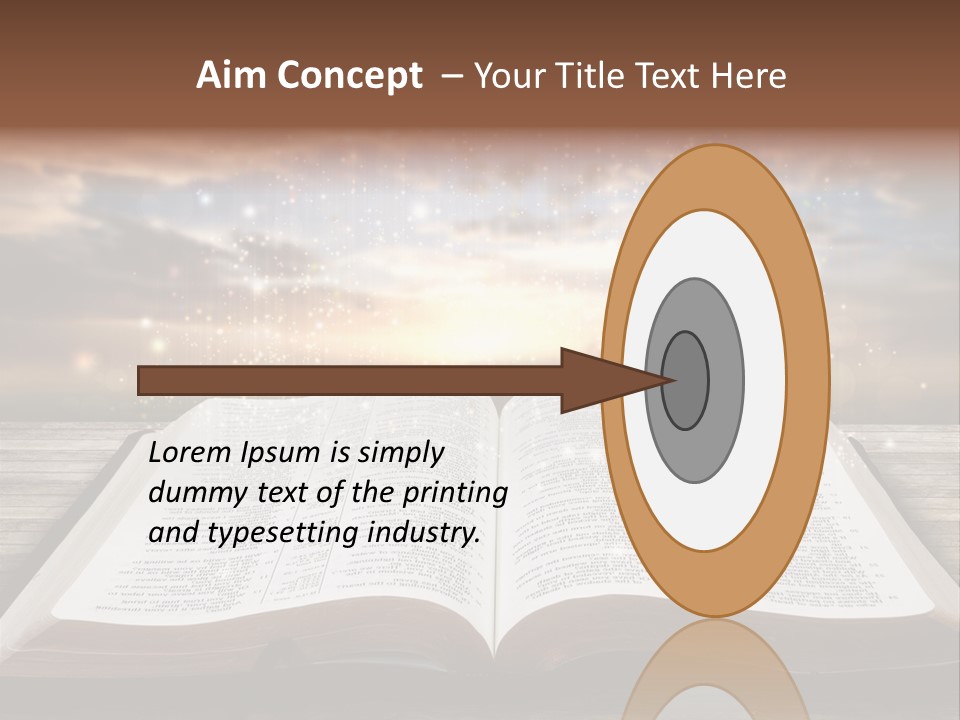 Surreal God Christian PowerPoint Template