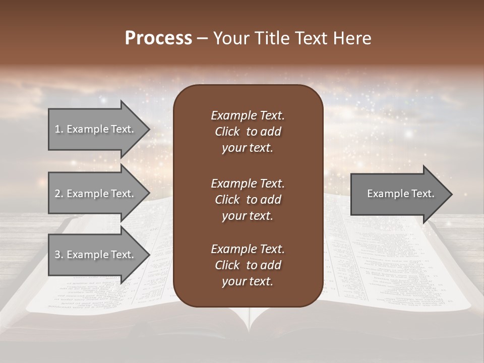 Surreal God Christian PowerPoint Template