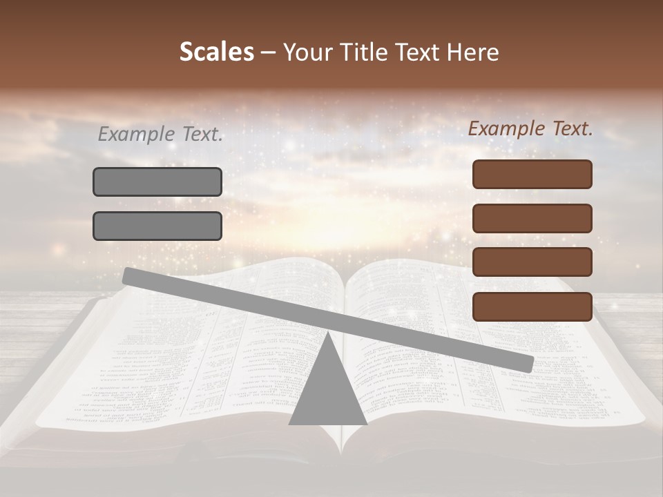 Surreal God Christian PowerPoint Template