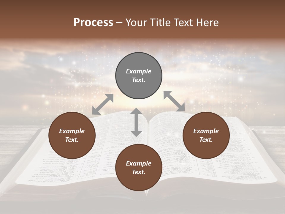 Surreal God Christian PowerPoint Template