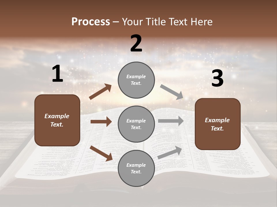 Surreal God Christian PowerPoint Template