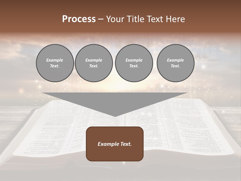 Surreal God Christian PowerPoint Template