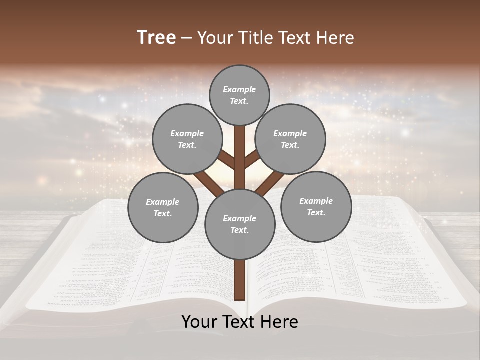 Surreal God Christian PowerPoint Template