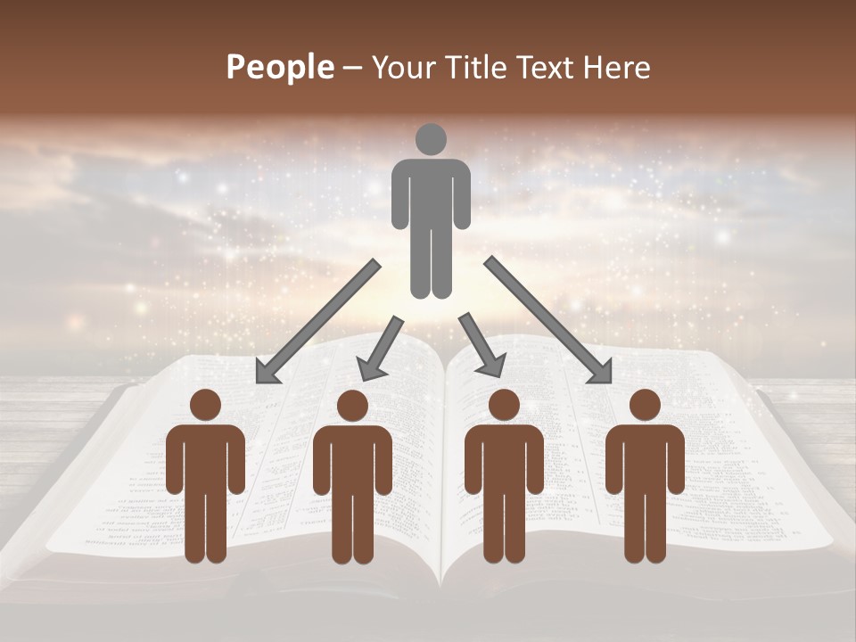 Surreal God Christian PowerPoint Template