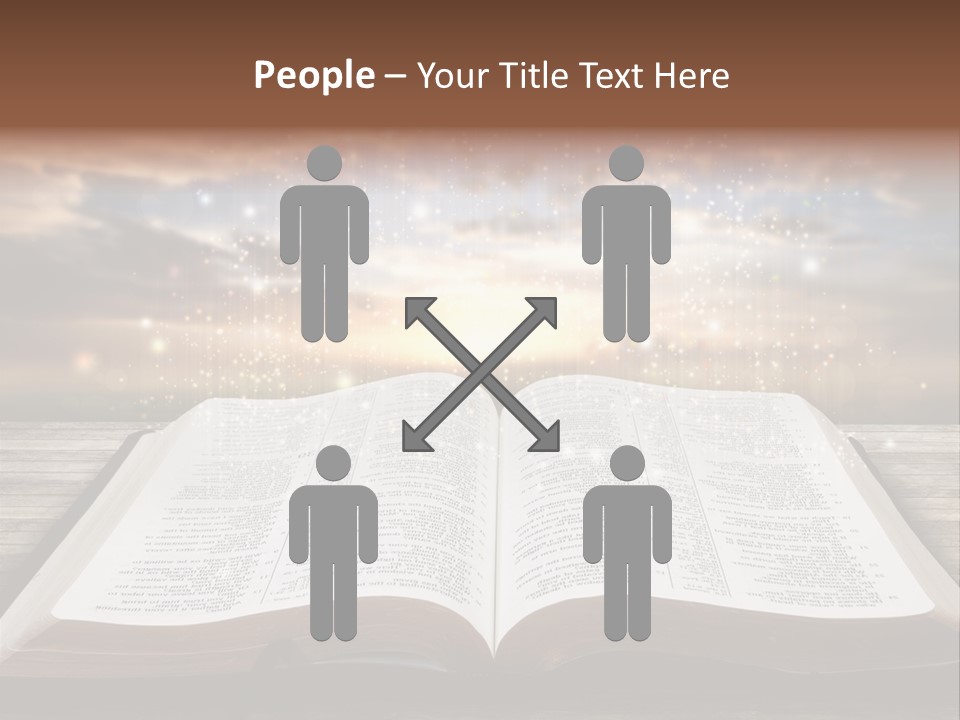 Surreal God Christian PowerPoint Template