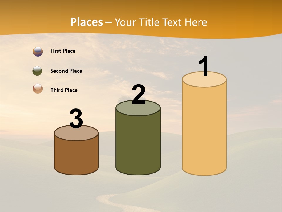 Dusk Field Summer PowerPoint Template