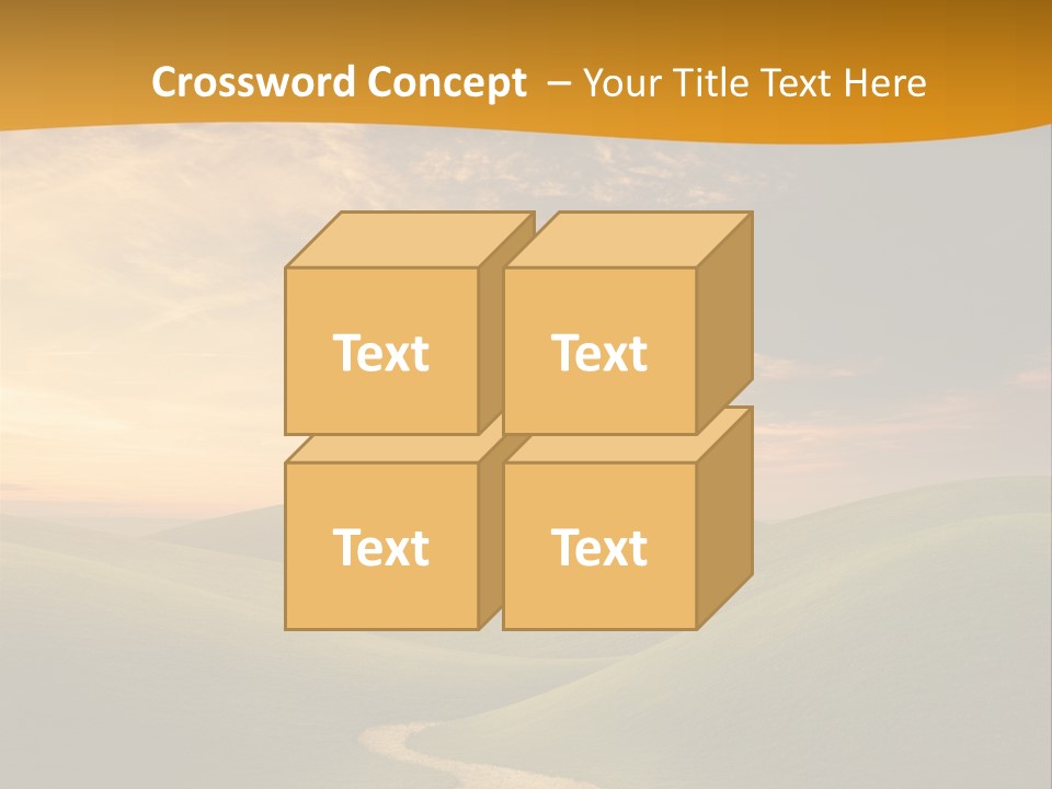 Dusk Field Summer PowerPoint Template