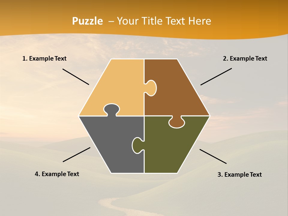 Dusk Field Summer PowerPoint Template