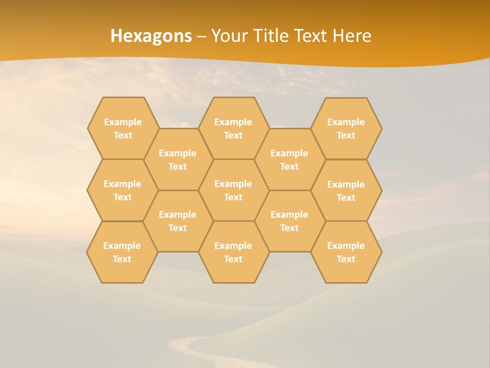Dusk Field Summer PowerPoint Template