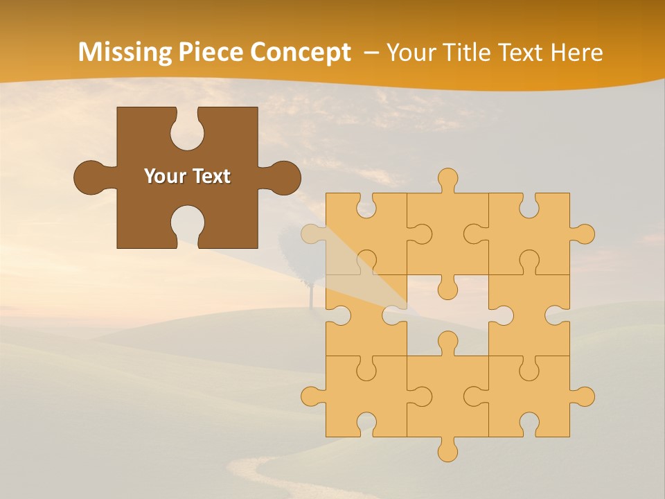 Dusk Field Summer PowerPoint Template