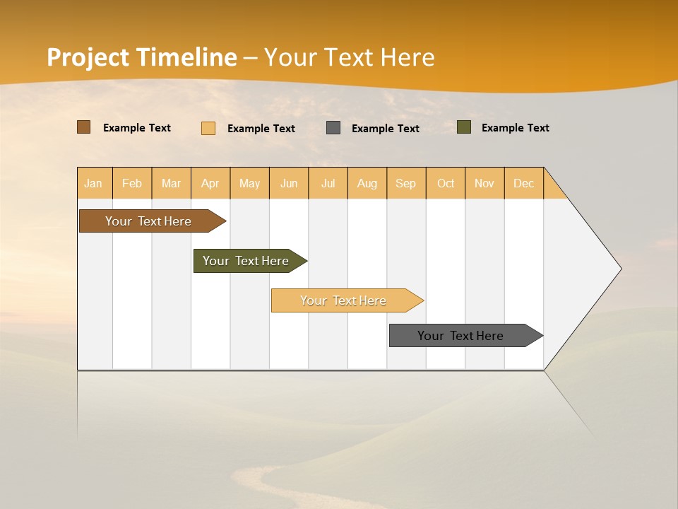 Dusk Field Summer PowerPoint Template