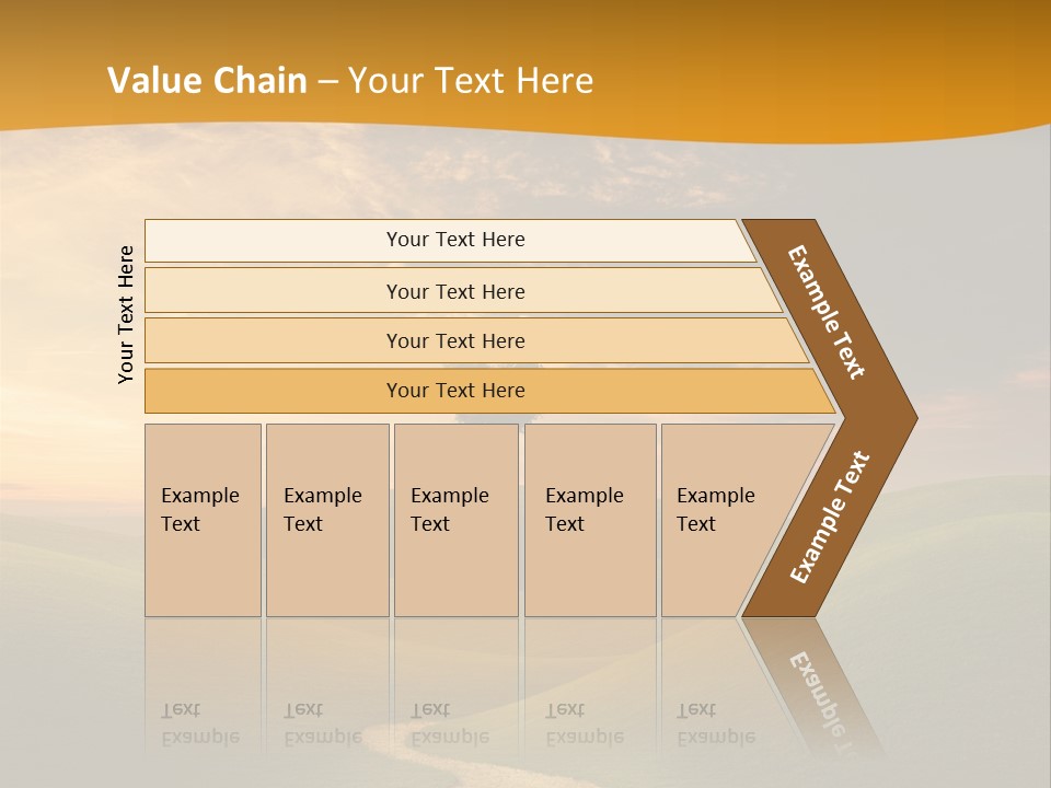 Dusk Field Summer PowerPoint Template