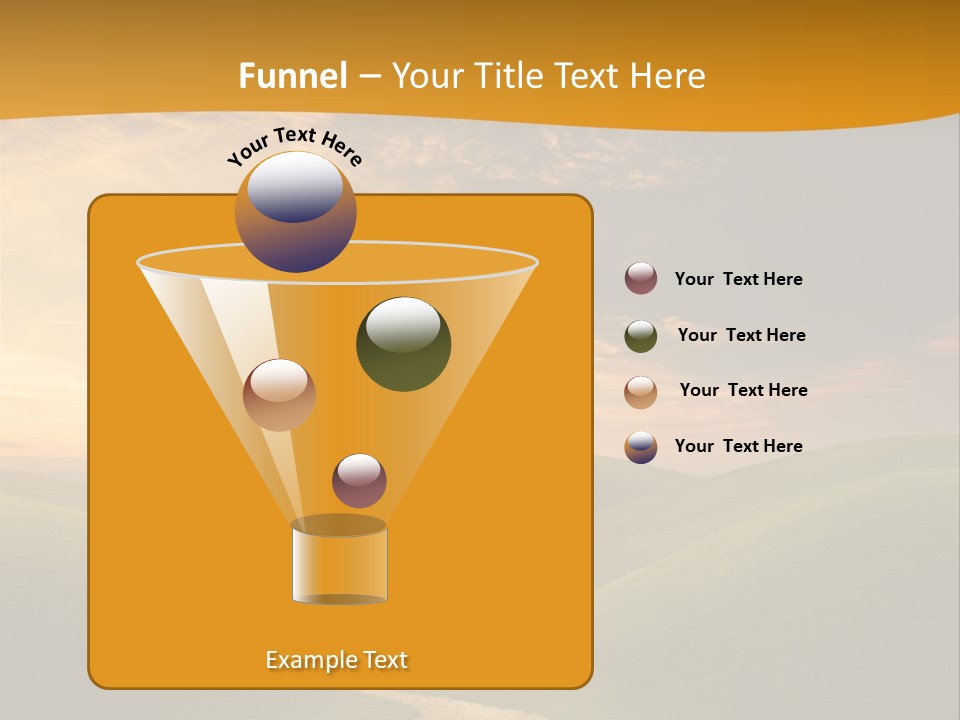 Dusk Field Summer PowerPoint Template