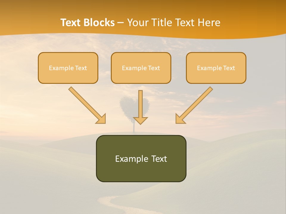 Dusk Field Summer PowerPoint Template