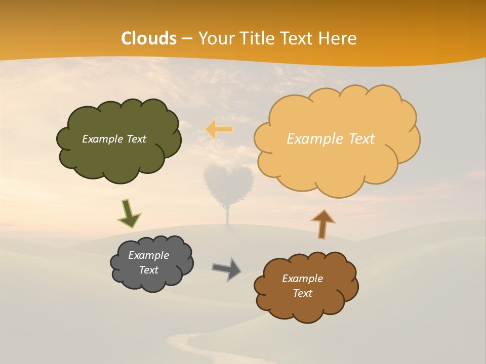 Dusk Field Summer PowerPoint Template