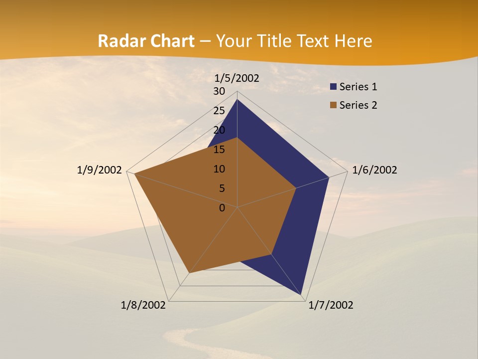 Dusk Field Summer PowerPoint Template
