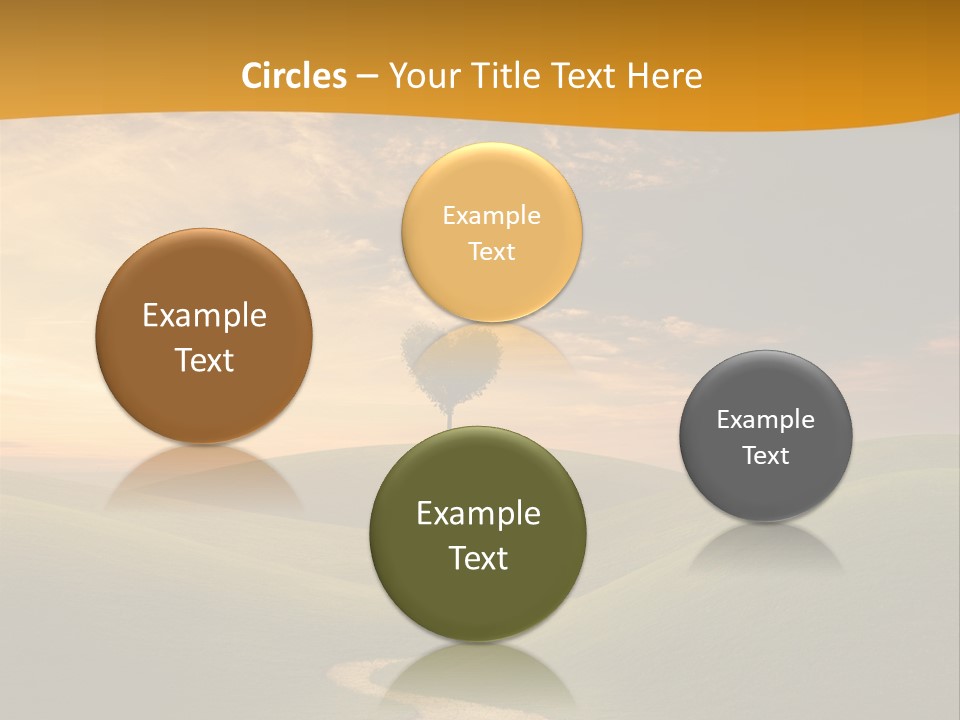 Dusk Field Summer PowerPoint Template