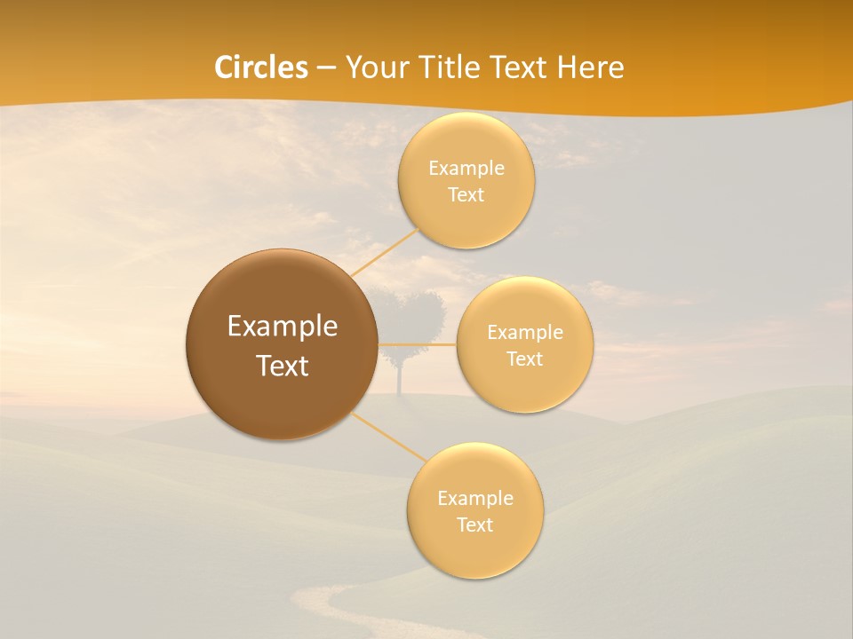 Dusk Field Summer PowerPoint Template