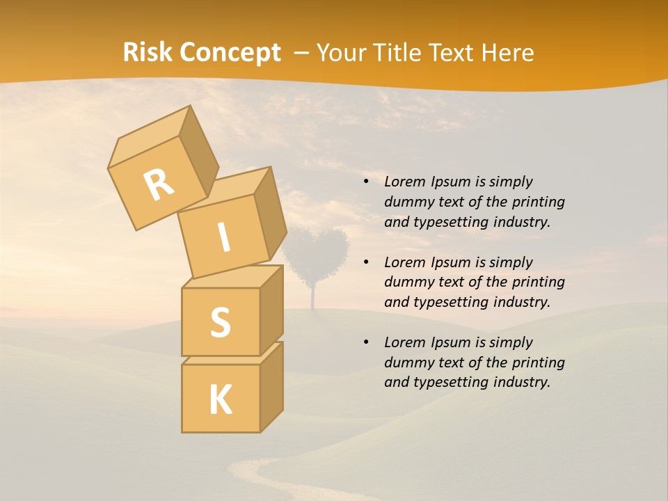 Dusk Field Summer PowerPoint Template