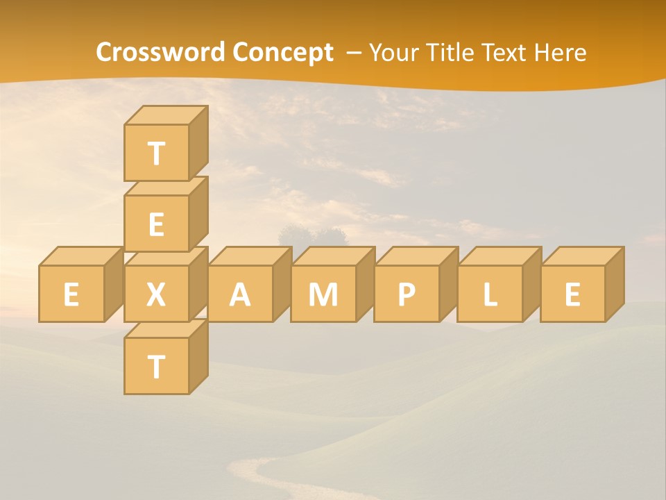 Dusk Field Summer PowerPoint Template