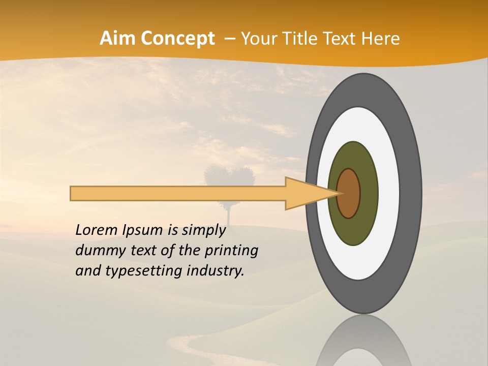 Dusk Field Summer PowerPoint Template